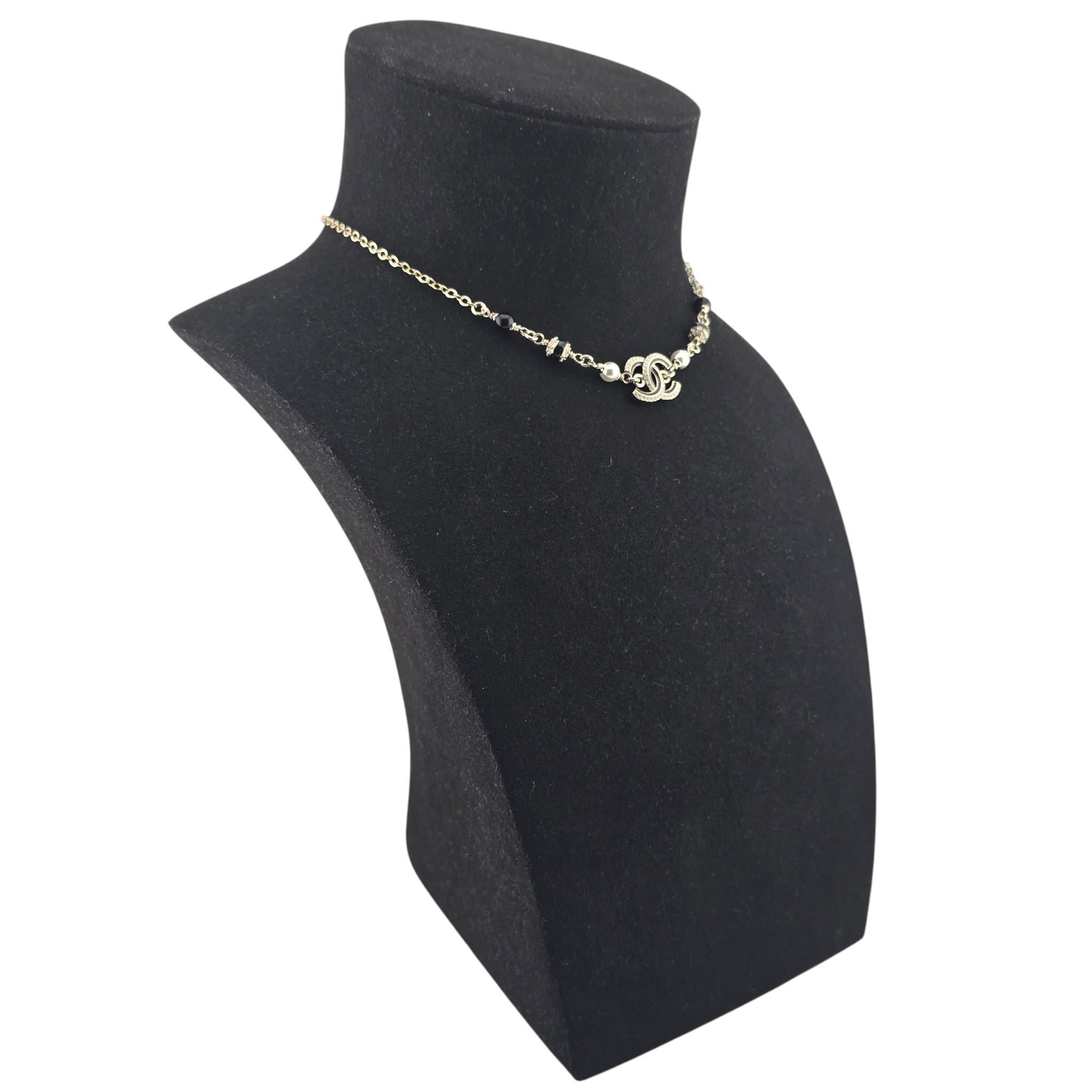 Chanel CC Resin Crystal Choker 2025