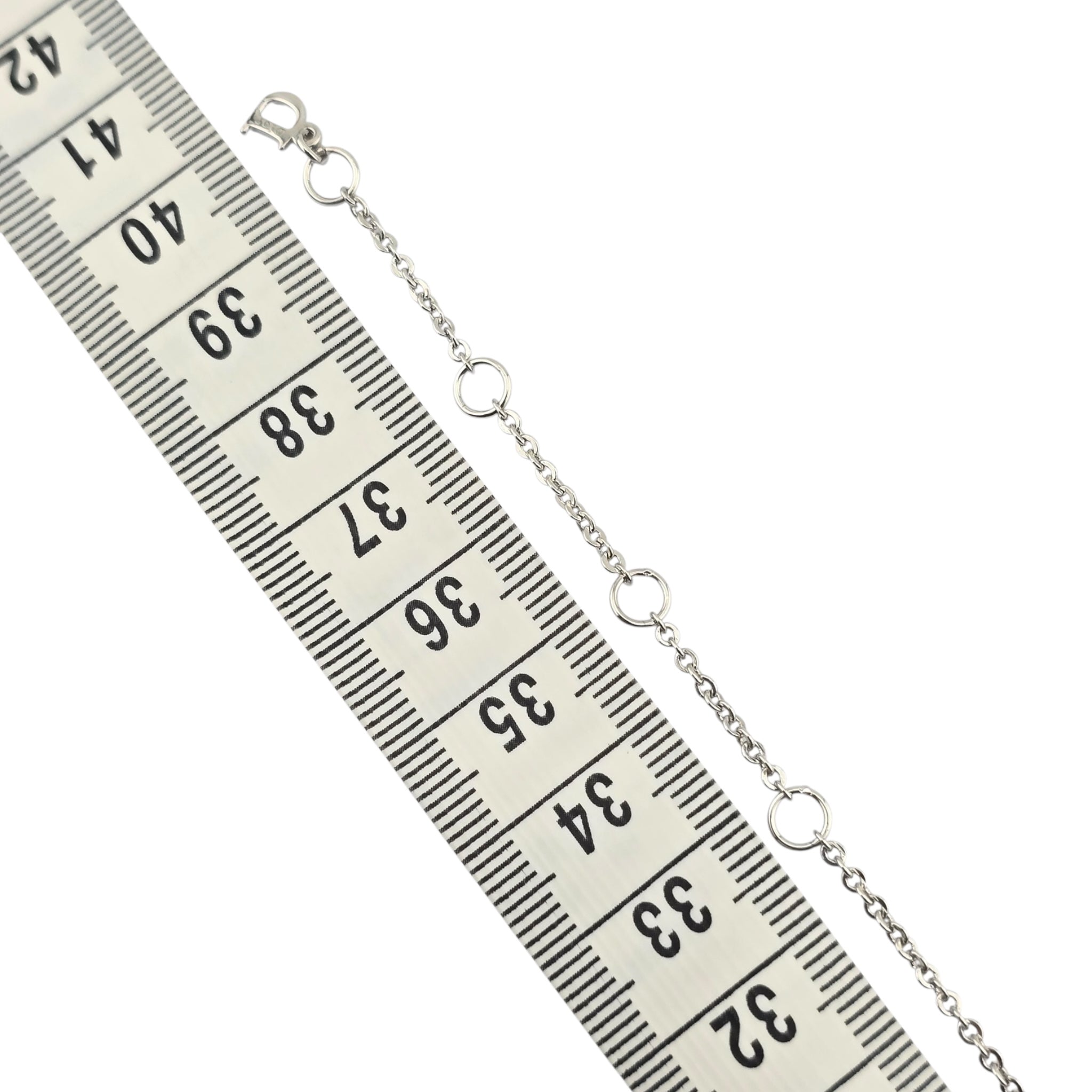 Christian Dior Crystal Flower Silver Pink Choker Necklace DIOR