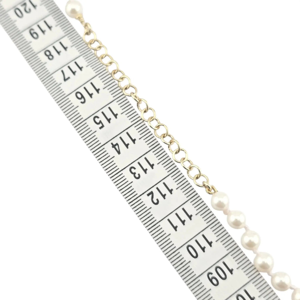 Chanel CC Long Faux Pearl Necklace 2023 CHANEL