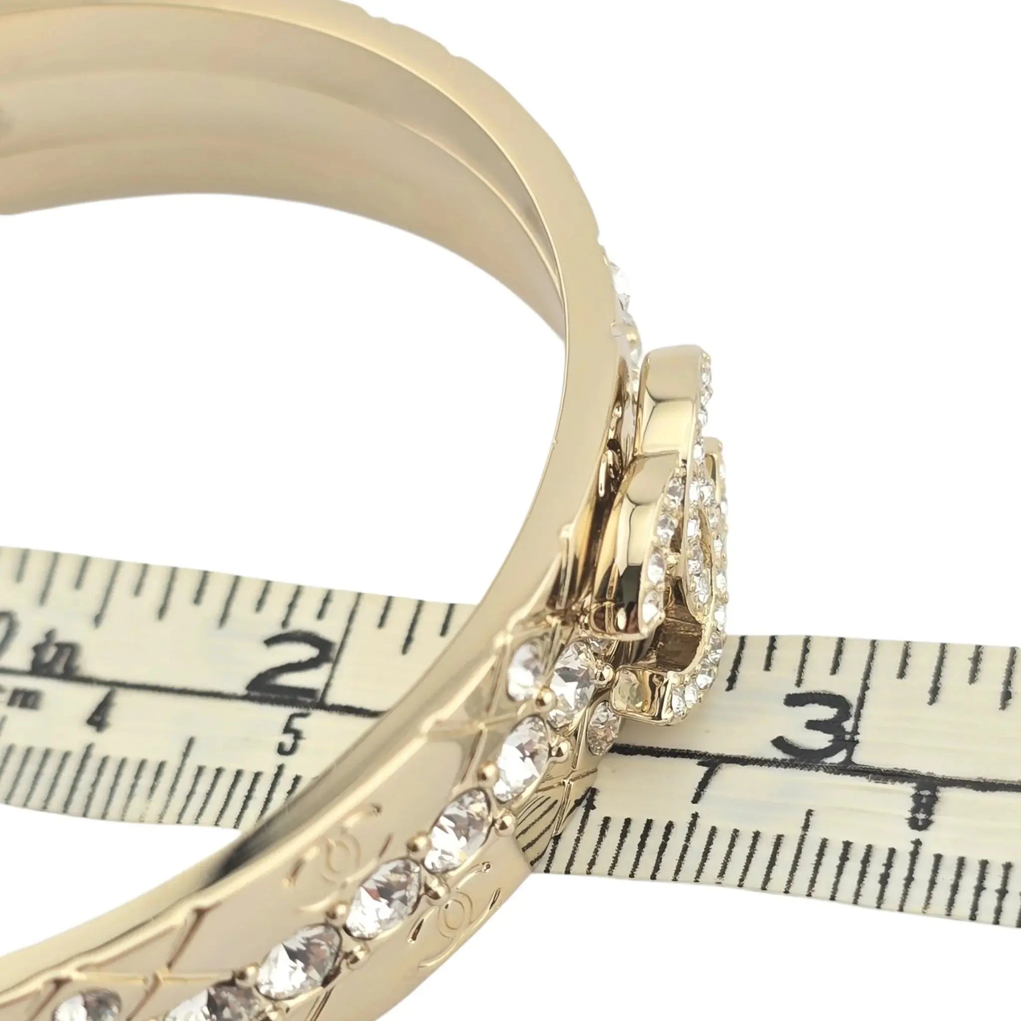 Chanel CC Cuff Bangle Gold Set S 2025 CHANEL