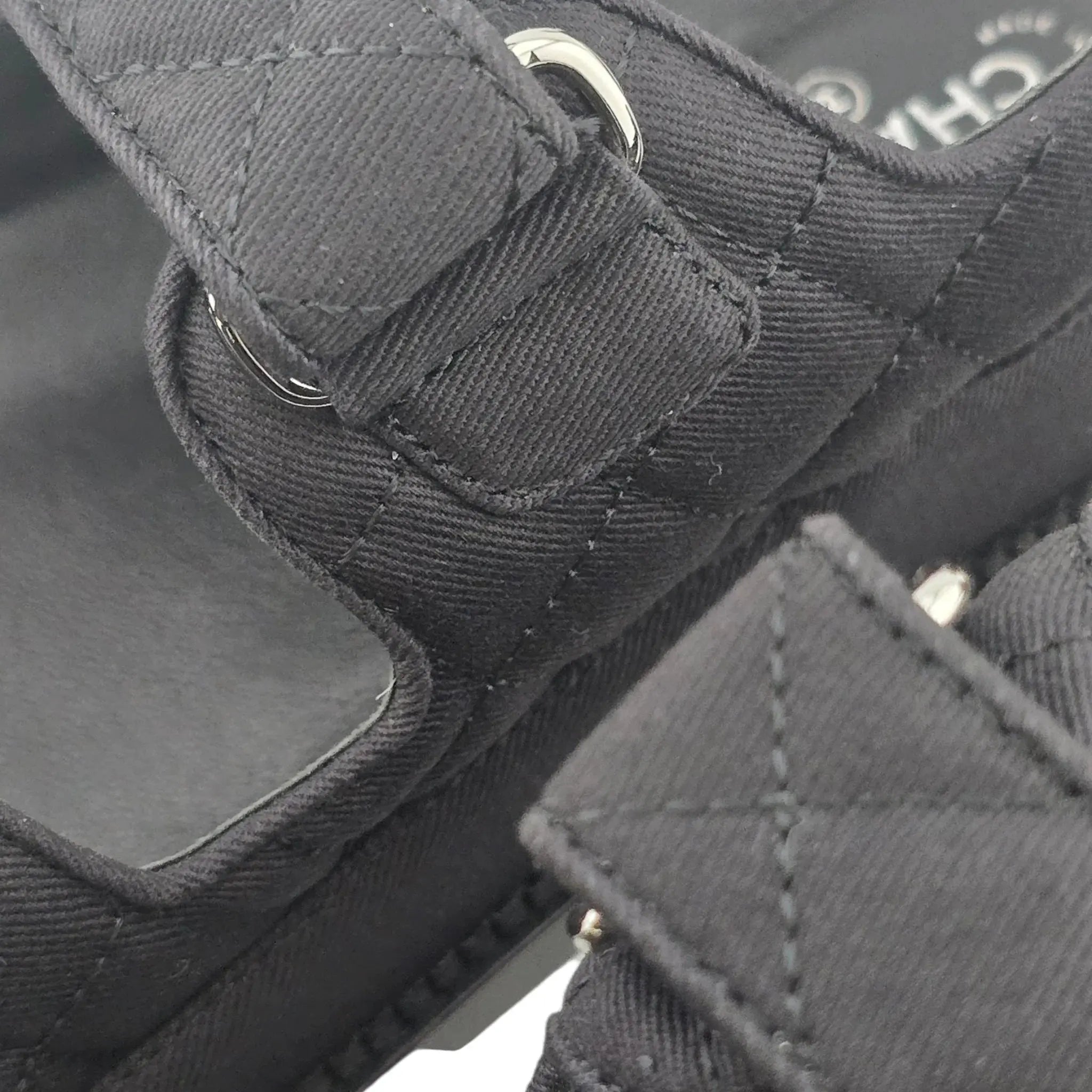 Chanel Mixed Fibers Velcro Dad Sandals 39 CHANEL