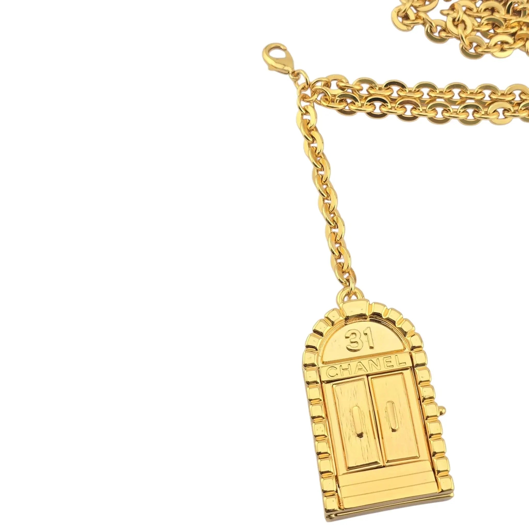 Chanel CC 31 Rue Cambon Door Belt Gold CHANEL