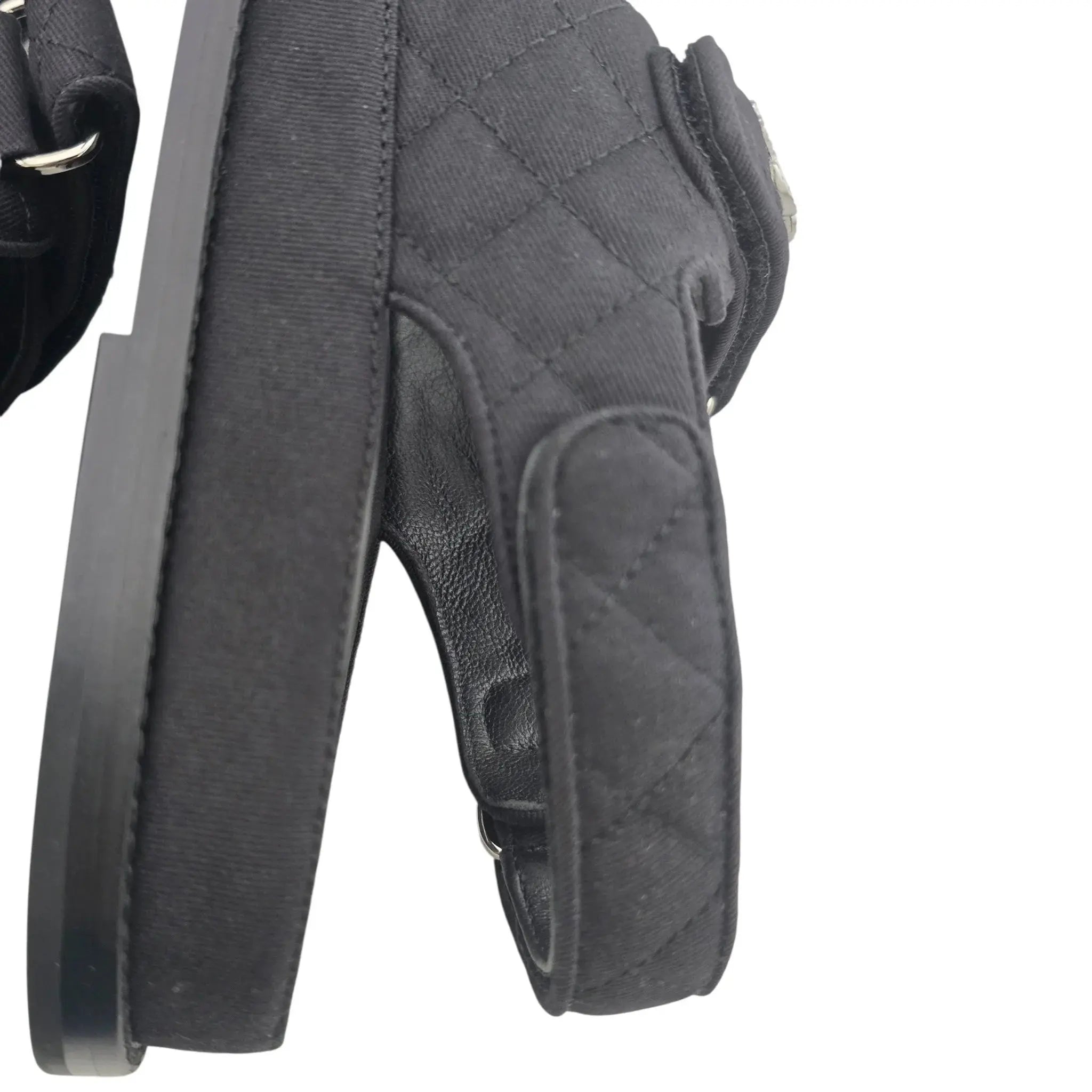 Chanel Mixed Fibers Velcro Dad Sandals 39 CHANEL