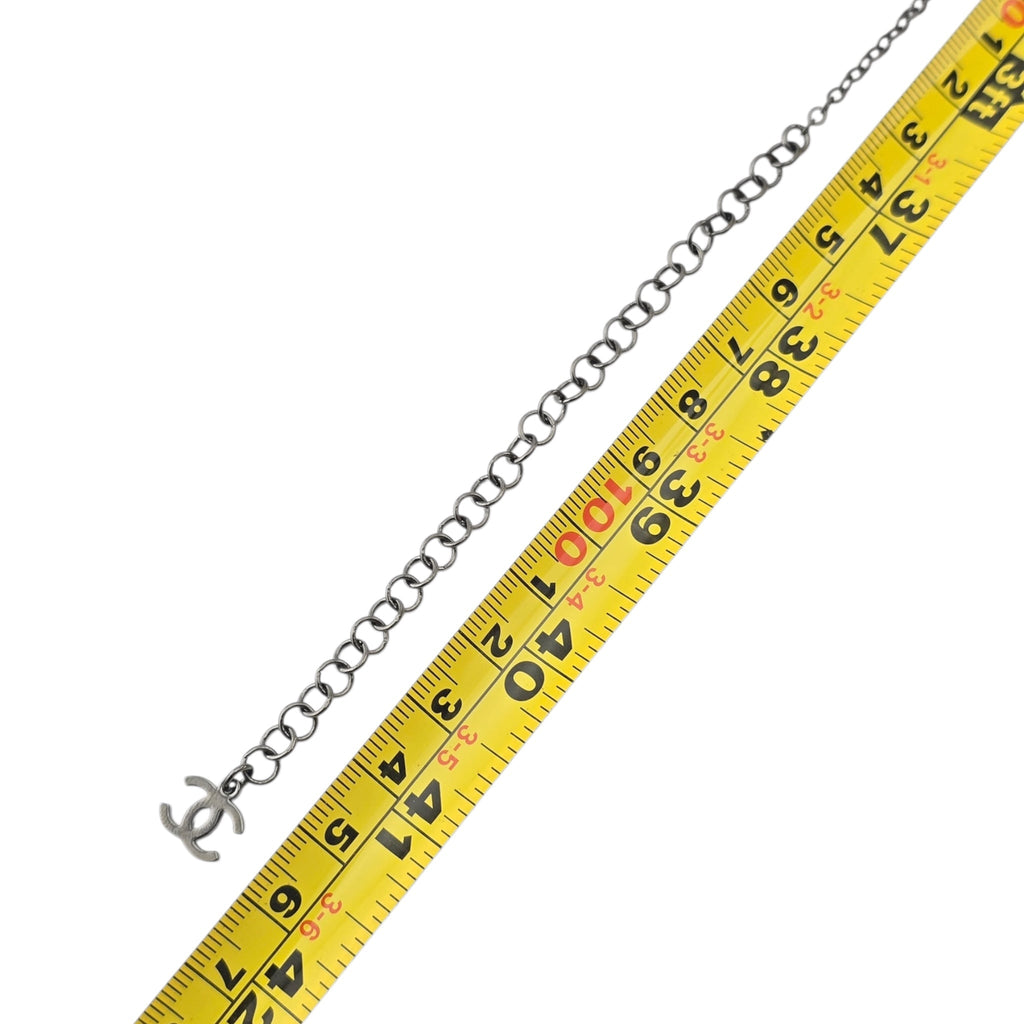 Chanel CC Ruthenium Pink Long Necklace 2025 CHANEL