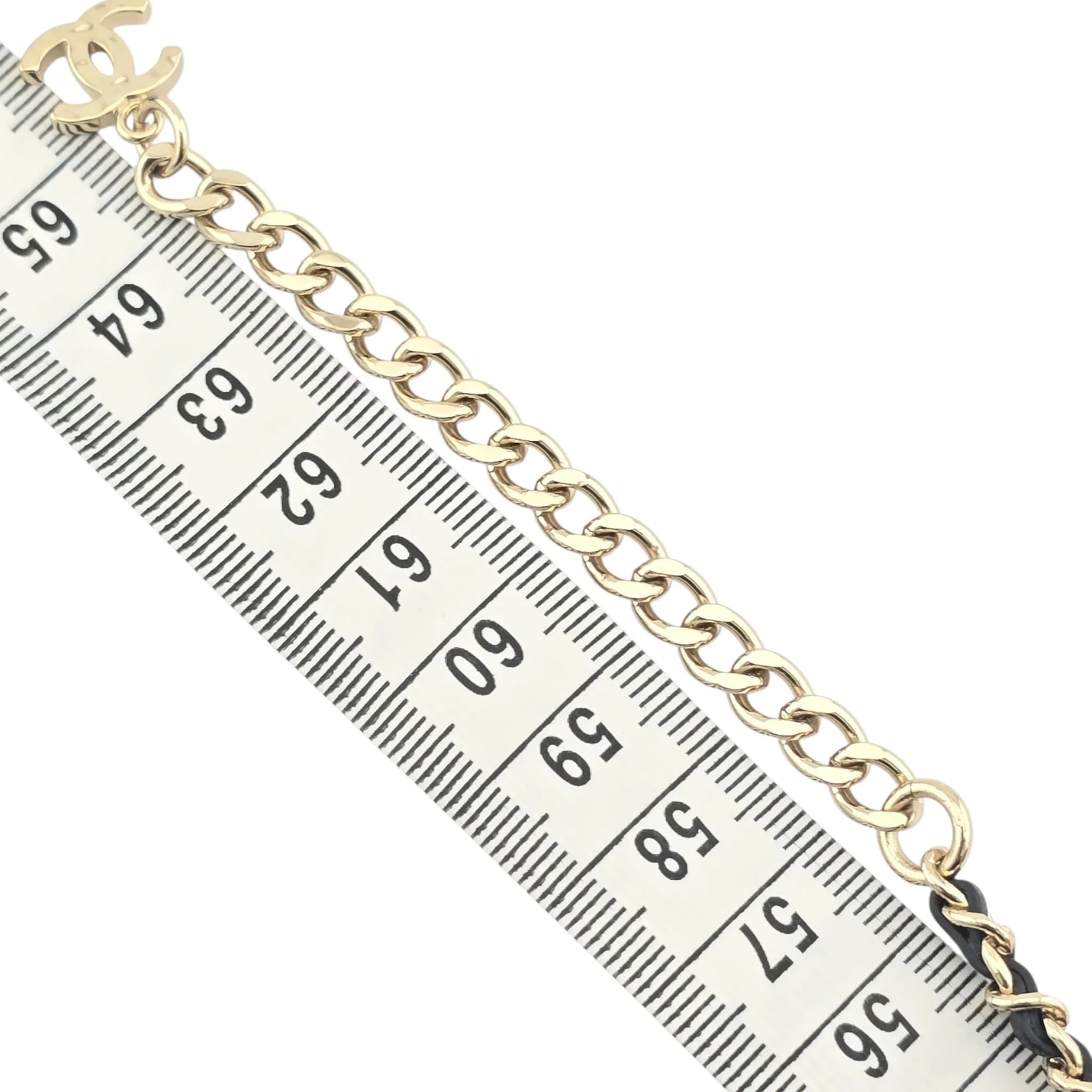 Chanel Yellow Gold Comb Necklace 22-23FW CHANEL