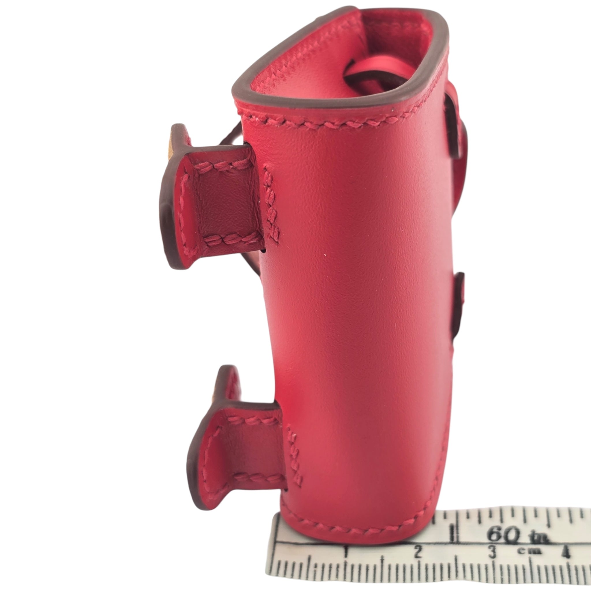 Hermes Quelle Idole Kelly Doll Bag Charm Sanguine