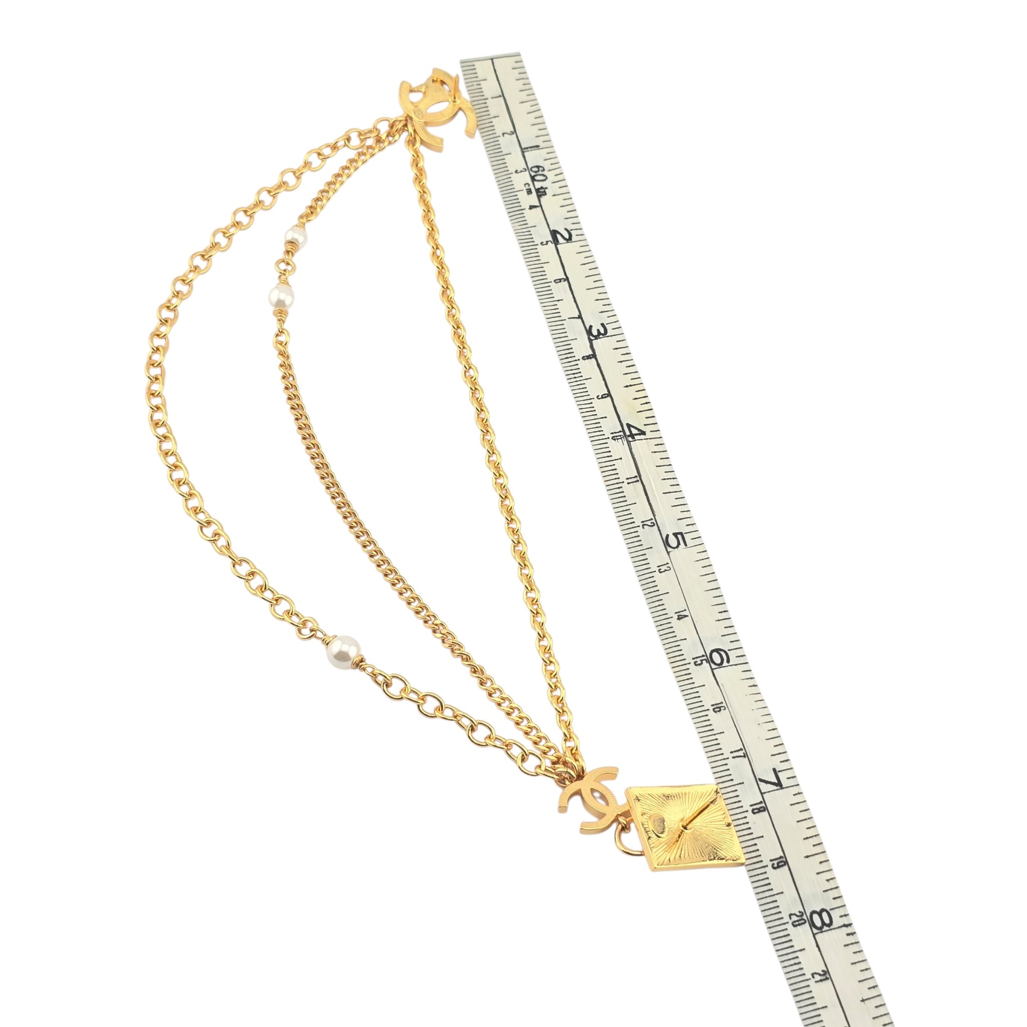 Chanel Gold Lion Chain Brooch 2022 CHANEL