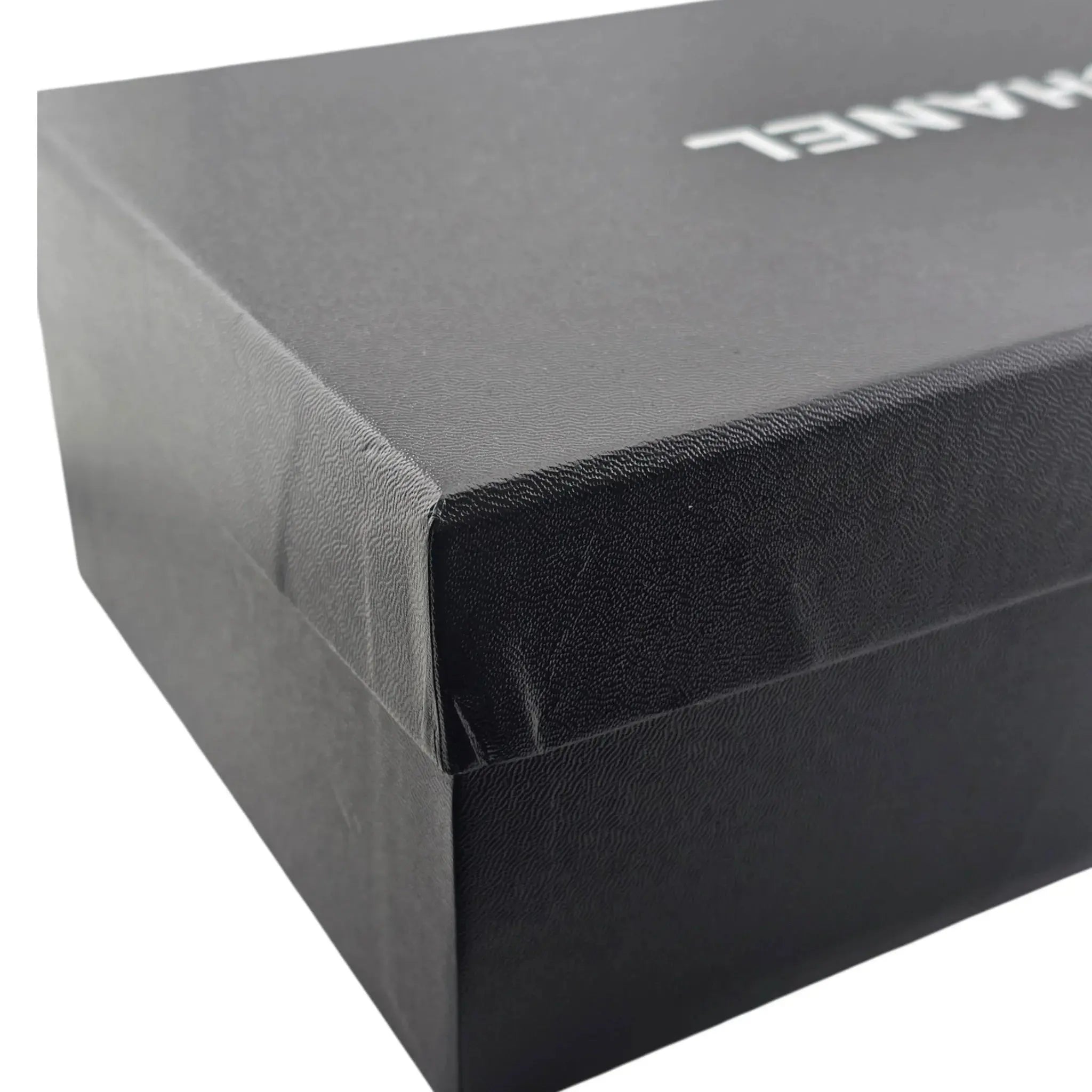 Chanel CC  Lambskin Quilted Turnlock Black Gold Sandals 39 CHANEL