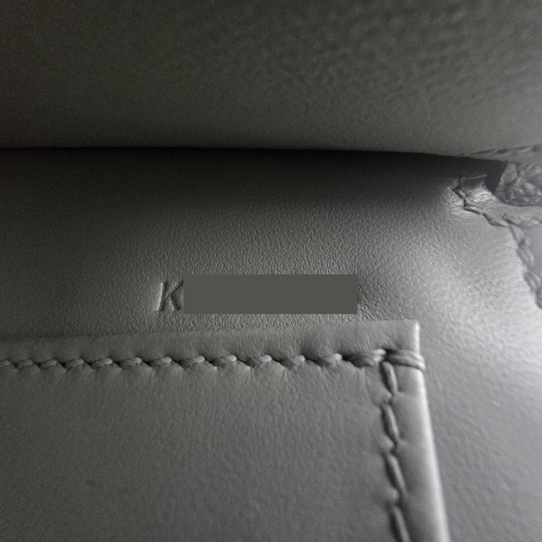 Hermes Mini Kelly II Epsom Bleu Glacier Gold Hardware HERMES