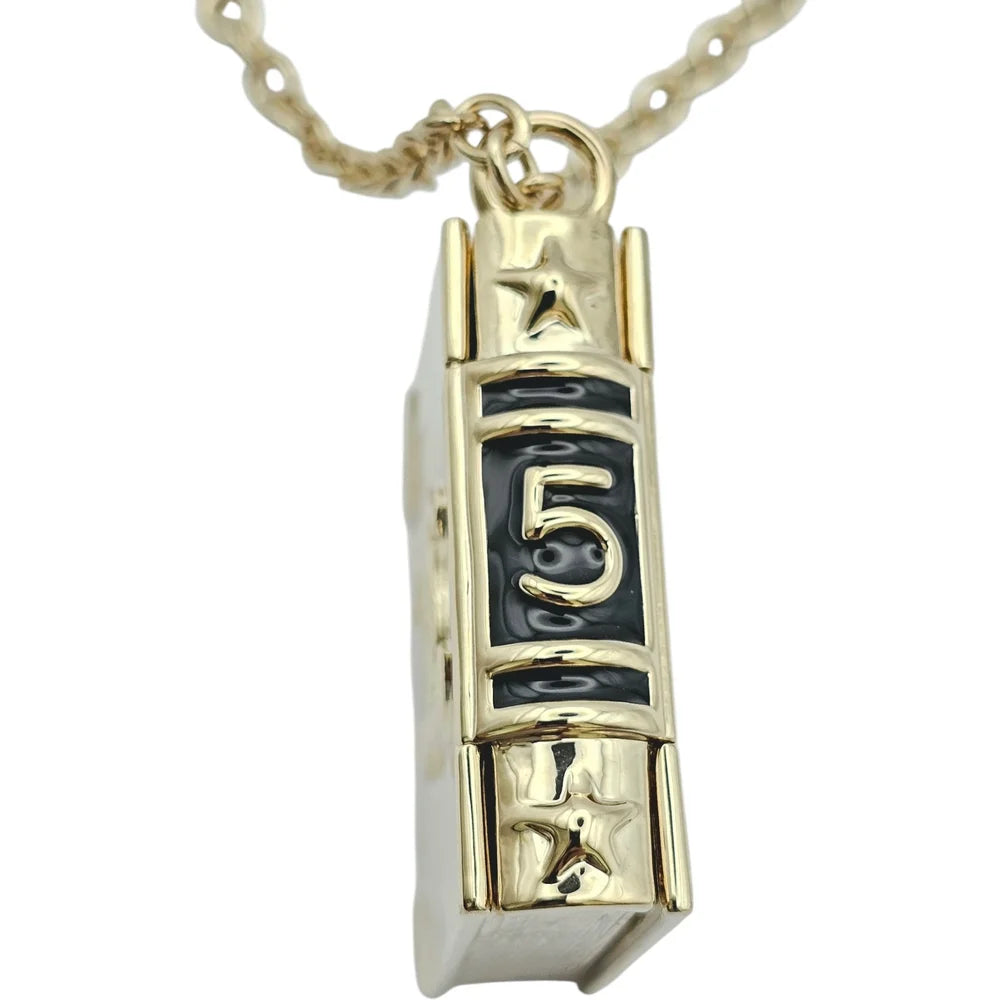 Chanel Enamel Lion Book Locket Pendant Necklace Cruise 2022 CHANEL