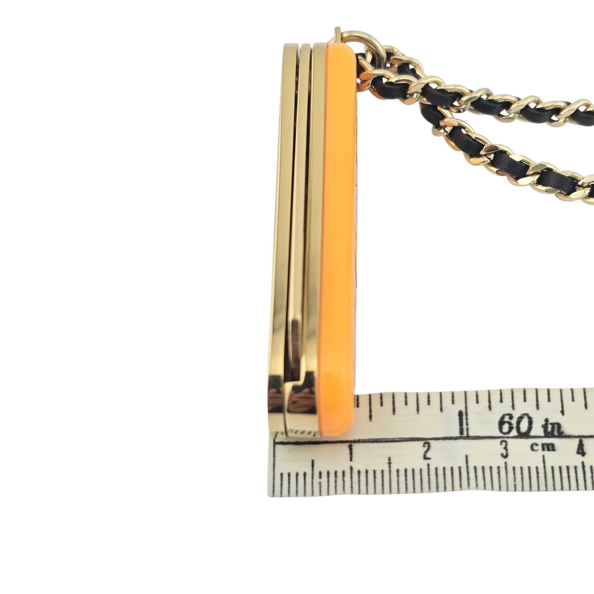 Chanel Yellow Gold Comb Necklace 22-23FW CHANEL