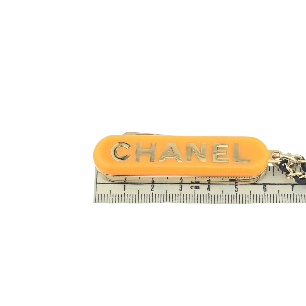 Chanel Yellow Gold Comb Necklace 22-23FW CHANEL