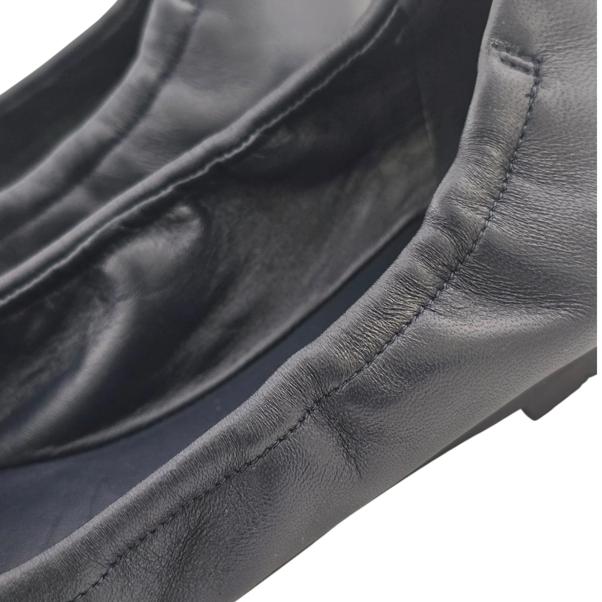 Louis Vuitton LV Flirty Navy Blue Python Ballet Flats 39 LOUIS VUITTON