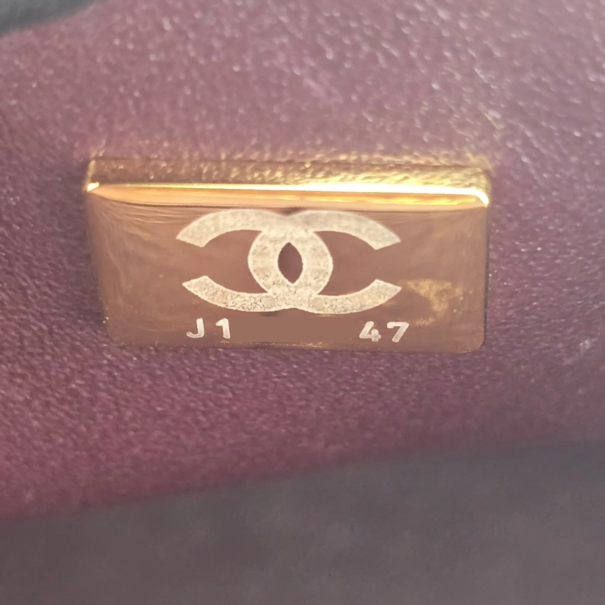 Chanel Medium Classic Flap Caviar Black Gold Hardware CHANEL