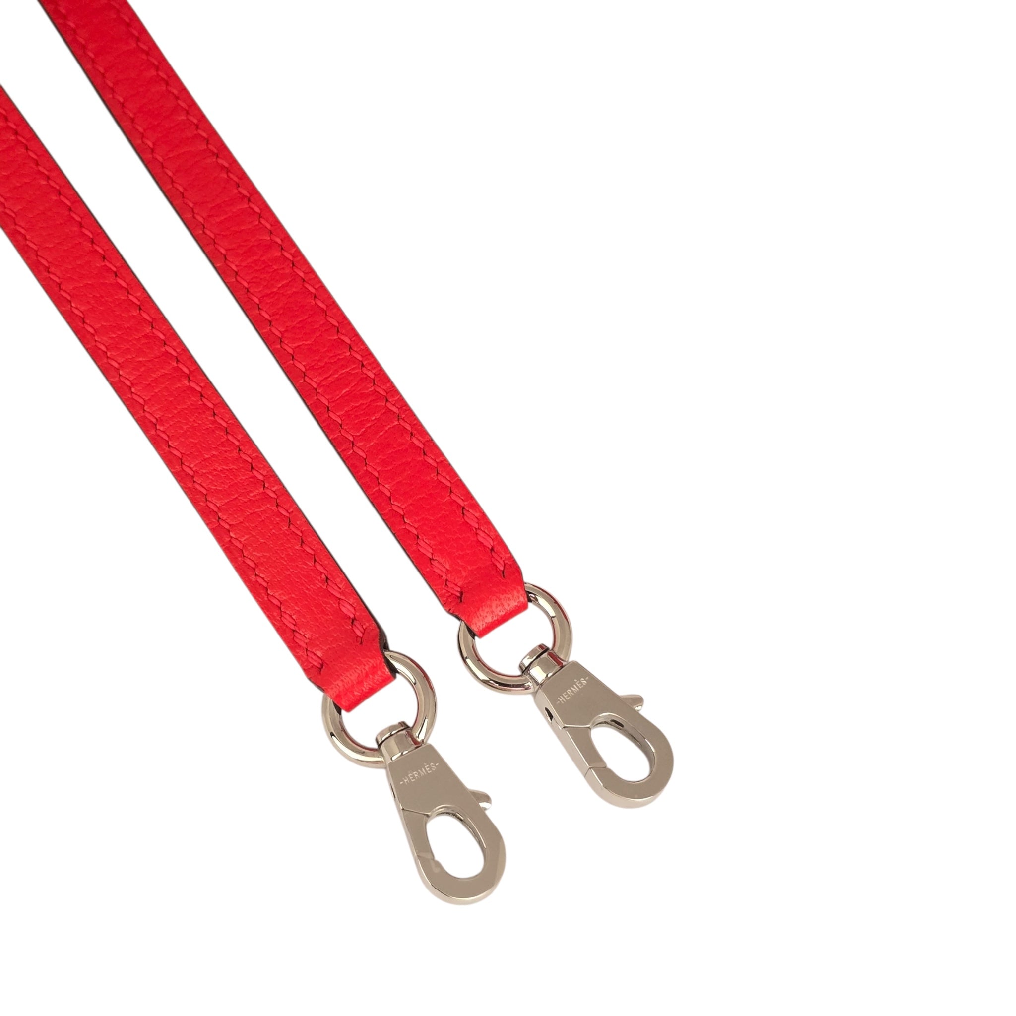 Hermes Mini Kelly II Rouge De Coeur Chèvre Chamkila Palladium Hardware HERMES