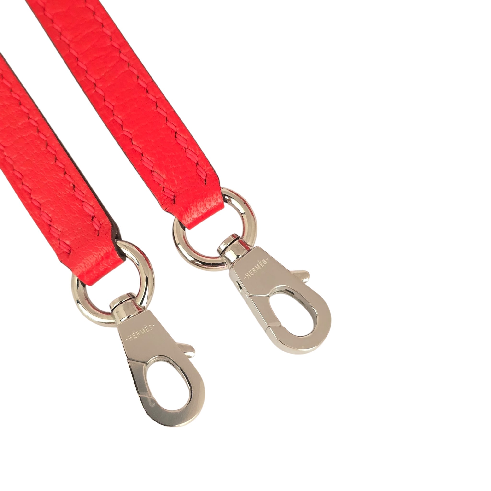 Hermes Mini Kelly II Rouge De Coeur Chèvre Chamkila Palladium Hardware HERMES