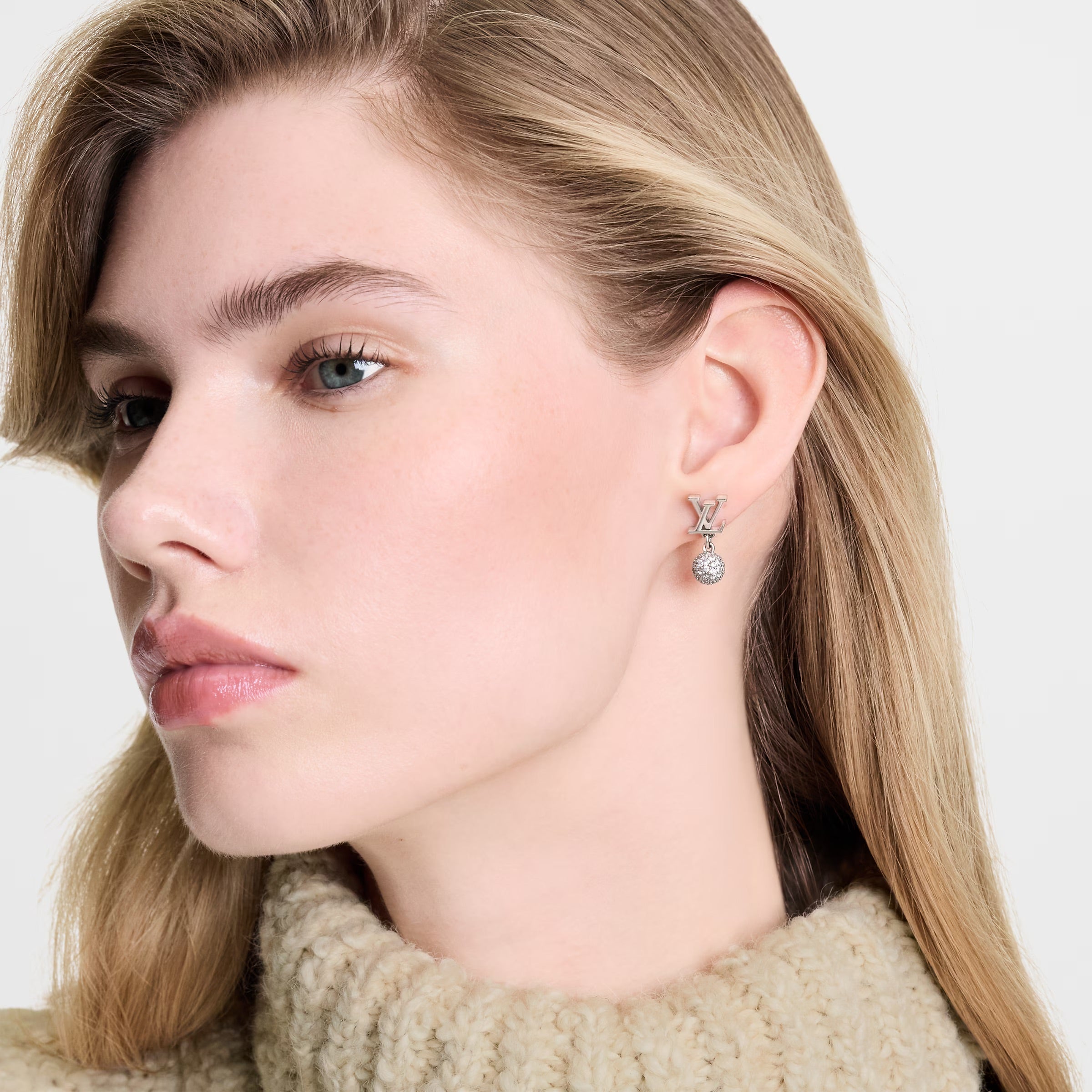 Louis Vuitton LV Iconic Louisa Strass Earrings LOUIS VUITTON