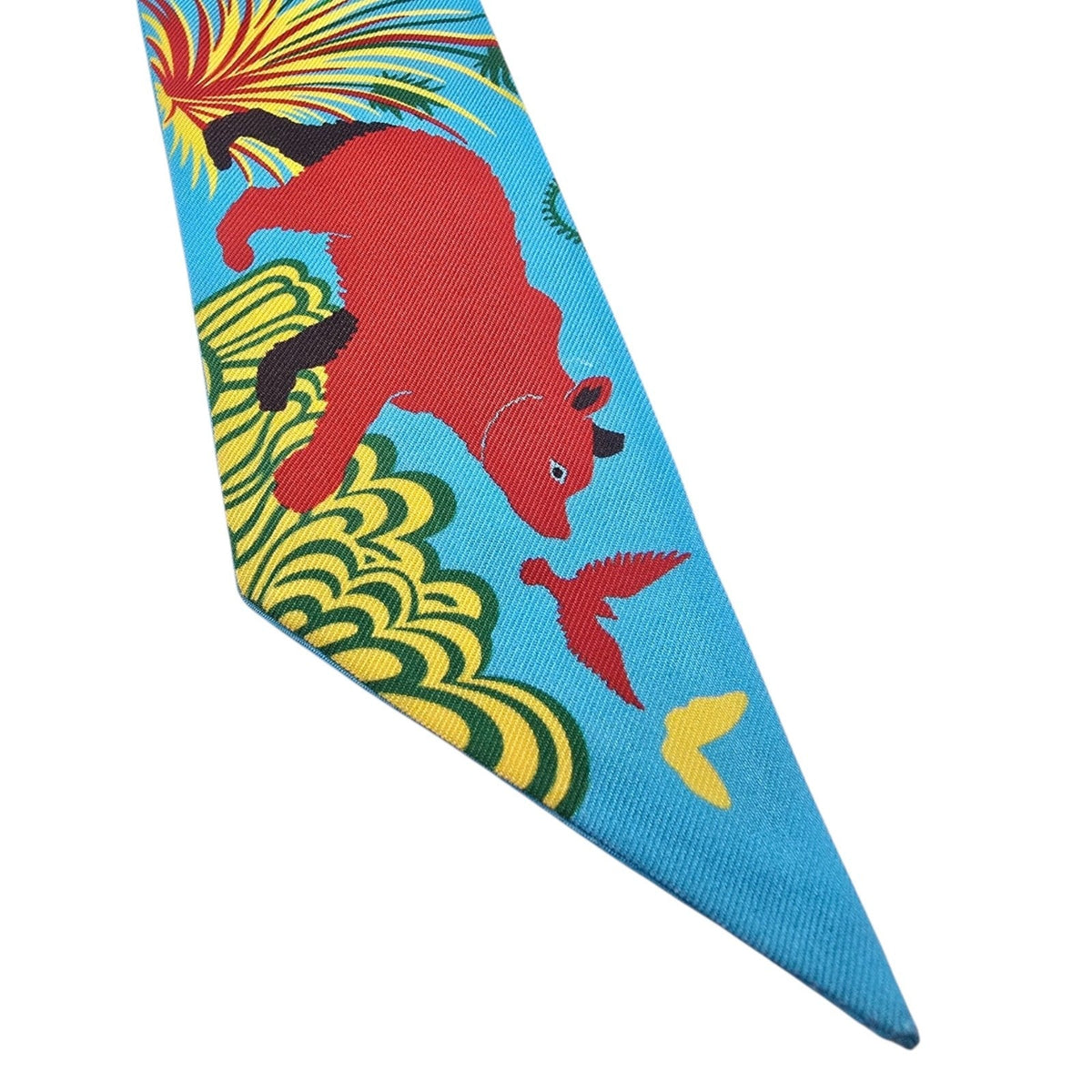 Hermes Silk Twilly Sous le Charme d'Orphee HERMES