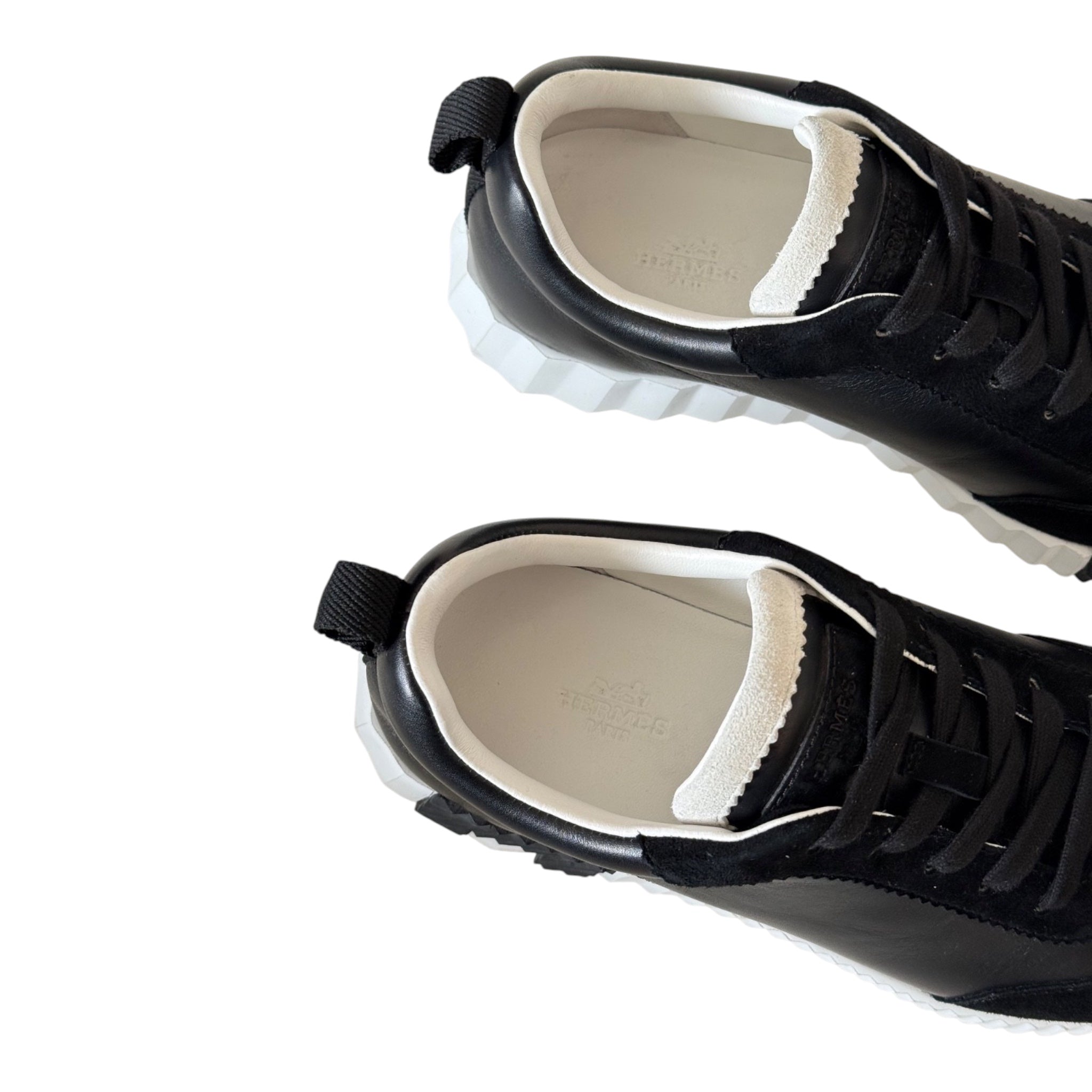 Share Hermes Bouncing Sneakers Women Noir (Black) - 40 HERMES