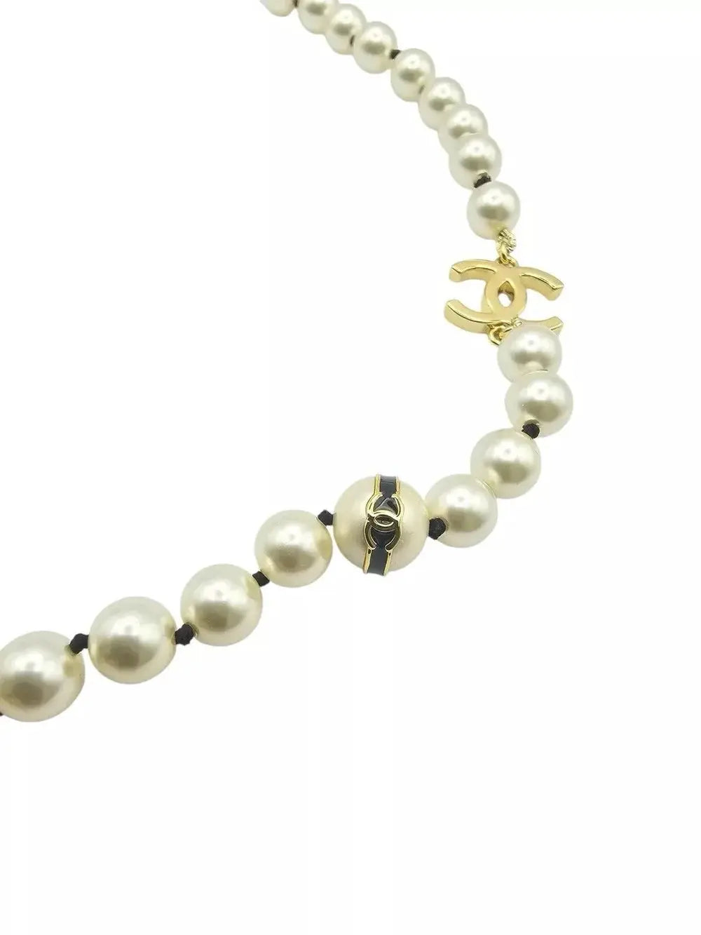 Chanel CC Faux Pearl Necklace 2024 CHANEL