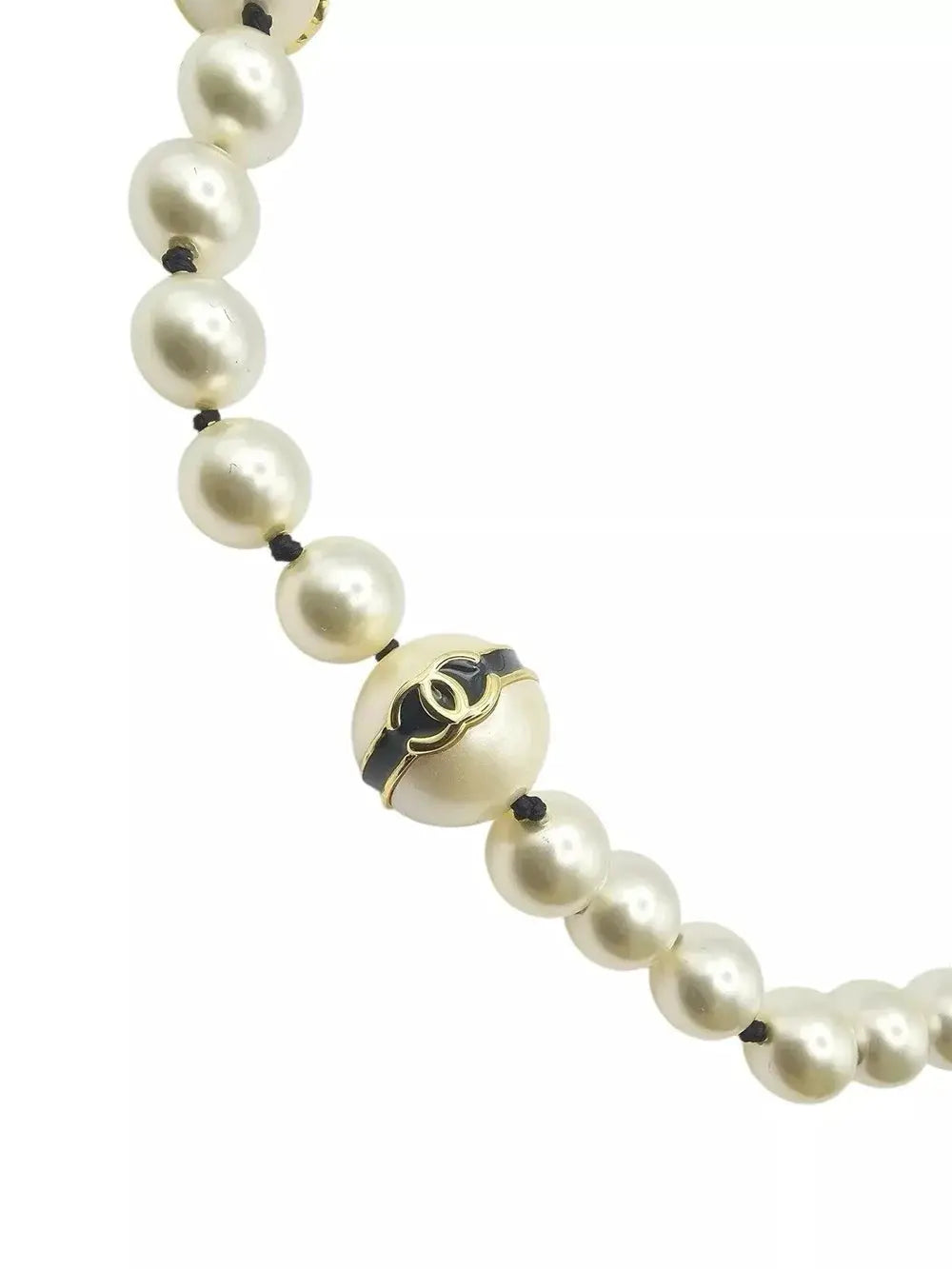 Chanel CC Faux Pearl Necklace 2024 CHANEL