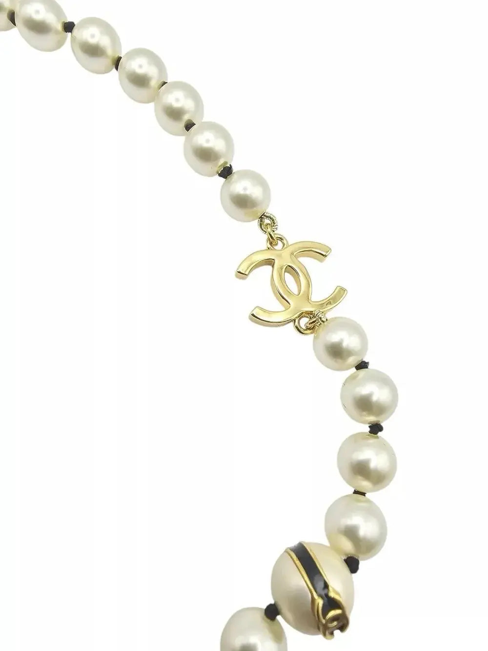 Chanel CC Faux Pearl Necklace 2024 CHANEL