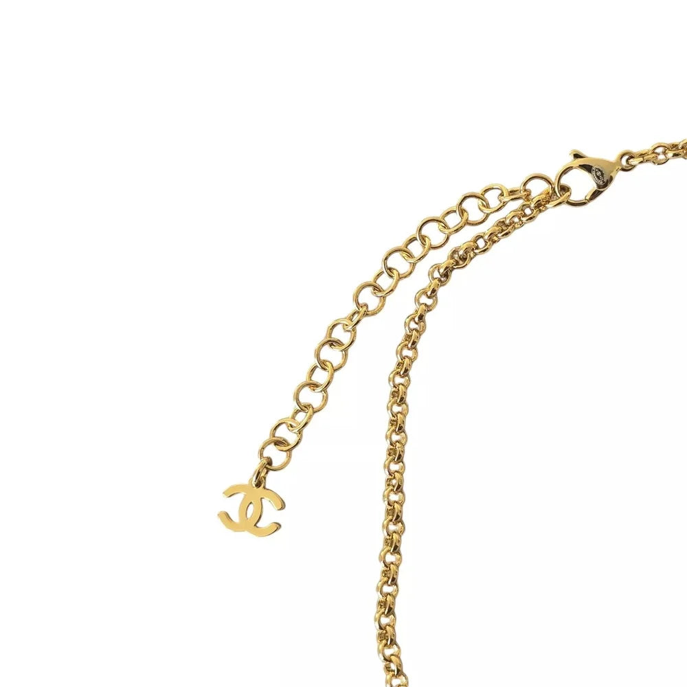 Chanel CC Stars Gold And Black/White Necklace 2024 24SS CHANEL