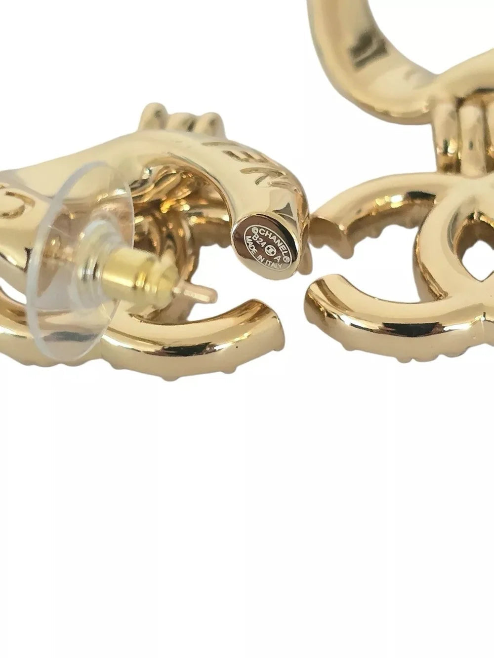 Chanel CC Drop Faux Pearl Crystals Earrings 2024 CHANEL